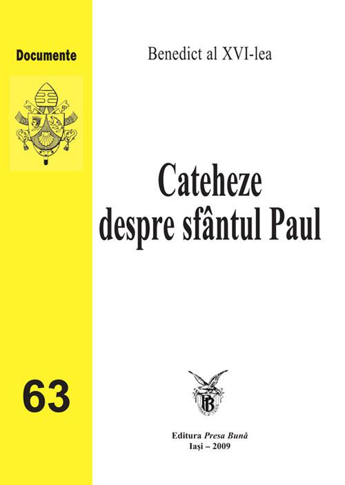 Cateheze despre sfântul Paul